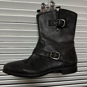 UGG Frances leather brown boots Size 7